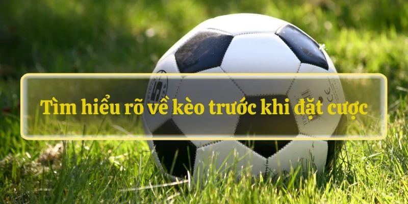 Tìm hiểu rõ về kèo trước khi đặt cược