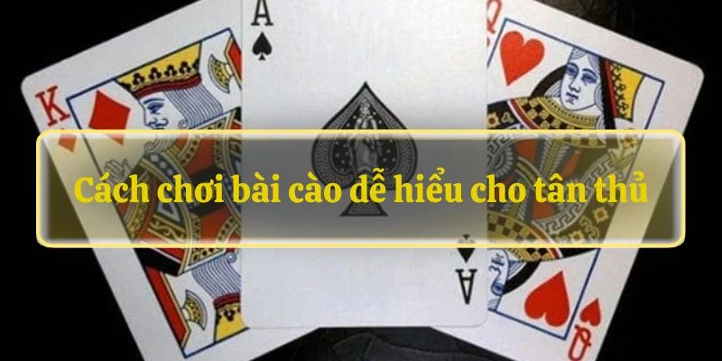 Cách chơi bài cào dễ hiểu cho tân thủ